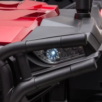 Aosom Outdoor 2-Seated Childrens Truck w/ Parental Remote Control & Two Motors Red(m-10)