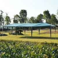 Outsunny 840-055GN Party Gazebo Tent, 10'x 30'(m-4)