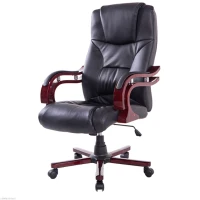 HOMCOM Deluxe High Back Executive Office Chair Seat Swivel Ergonomic Computer Desk Office Chair Furniture Black(m-2)