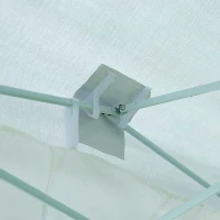 Outsunny 10'x15' Pop Up Party Tent Folding Wedding Gazebo Canopy with Removable Sidewalls White(m-7)