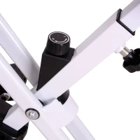 Soozier Folding Exercise Bike LCD Monitor Home Gym Exercise Adjustable Tension Padded Seat Heart Rate Monitor Pulse Sensor(m-7)