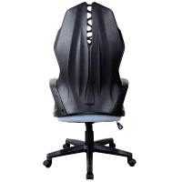 Vinsetto Ergonomic Gaming/Office Chair Height Adjustable Swivel Grey(m-9)