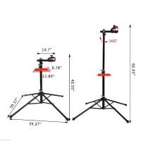 Soozier PRO Bike Repair Stand Workstands Adjustable Bicycle Cycle Rack Mechanic(m-3)