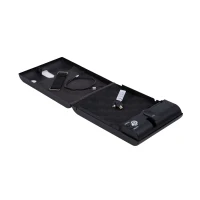 HomCom Portable Safe Case with Biometric Fingerprint Lock(m-1)