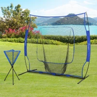 Soozier 7x7.5ft Portable Baseball Net Set of 2 w/Collector and Storage Bag for Daily Train(m-1)