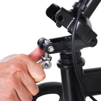 HOMCOM Foldable Knee Walker W/ Non-Marking Wheel(m-11)