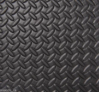 HOMCOM 24sqft Interlocking Floor Mats Exercise EVA Foam GYM - Set of 6- Black(m-7)