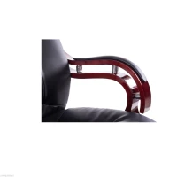 HOMCOM Deluxe High Back Executive Office Chair Seat Swivel Ergonomic Computer Desk Office Chair Furniture Black(m-7)