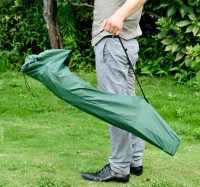 Outsunny Military Style Folding Camping Cot – Green(m-9)