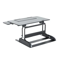 HomCom Adjustable Desktop Riser Preassembled Sit-Stand Elevating Monitor Folding(m-7)