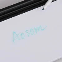 Vinsetto Desk Organizer Monitor Riser with 2 Groove 4 Cabinet Glass Panel Office(m-6)