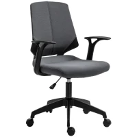 Vinsetto Ergonomic Home Office Chair 360° Swivel Height Adjustable Task Seat(m-1)