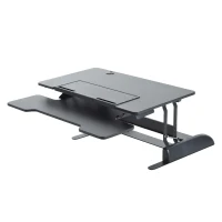 HomCom Adjustable Desktop Riser Preassembled Sit-Stand Elevating Monitor Folding(m-5)