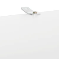 HOMCOM Versatile TV Console Stand Cabinet Wood Bookcase Storage Shelf Convertible Bookshelf White(m-8)