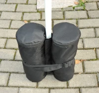 Outsunny Canopy Tents Anchor Sandbags Weight Bags Set of 4 Black(m-8)