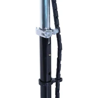 Qaba Adjustable Folding Electric E Scooter Battery Powered Motorized Bike Black(m-9)