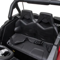 Aosom Outdoor 2-Seated Childrens Truck w/ Parental Remote Control & Two Motors Red(m-13)