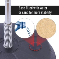 Soozier Adjustable Kids Training Boxing Punching Ball Bag Freestanding Portable Relieves Stress with Gloves(m-6)