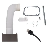 30" Kitchen Wall Mounted Range Hood/Vent -  Stainless Steel and Glass(m-4)