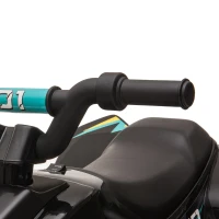 Aosom 6V Kids ATV 4-Wheeler, Electric Ride on Car for Toddlers 18-36 Months, Black(m-9)