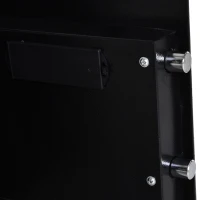 HOMCOM Digital Steel Locking Security Safe Box with Customizable Code Keypad, 2 Backup Emergency Keys, & Practical Design(m-10)