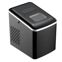 HOMCOM Portable Countertop Ice Maker Machine, 9 Cubes in 8 Minutes, Ice Machine for Freezer 27lbs/24H, Automatic Cleaning with Scoop and Basket for Kitchen Home Office Bar(m-1)