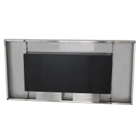 HOMCOM Ventless Bio Ethanol Fireplace Recessed Wall Mounted Heater(m-4)