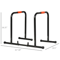 Multifunctional Dip Stand Station for Home Gym Equipment with Safety Connector(m-3)