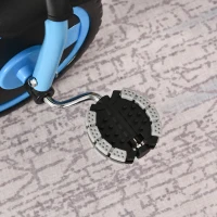 Qaba 3 Wheel Foldable Kids Tricycle Walking Toddler Bike for for 3-5 Year-old Boys & Girls Blue(m-12)