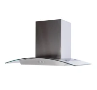 30" Kitchen Wall Mounted Range Hood/Vent -  Stainless Steel and Glass(m-9)