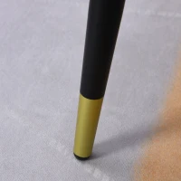 HomCom Oval Modern Simple Coffee Table with Strong Metal Legs, Quality Build Material, & Multifunctional Design, Brown(m-9)