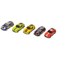 Qaba 7-Level Car Parking Garage Toy Race Tracks Car Ramp Set Toddler Car Games 96PCS w/ Cars & Helicopter Elevator Gas Station Car Repair Station for 3-6 Years Old(m-11)