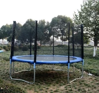 Aosom 14FT Trampoline Bounce All-in-1 Trampolining Jump Exercise GYM(m-1)