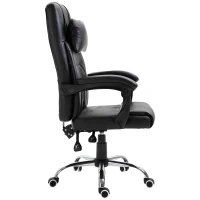Vinsetto Executive Head Massage Office Chair 360° Swivel Adjustable Height Black(m-7)