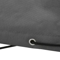 Outsunny 97" x 65" x 26" Weatherproof Outdoor Sectional Patio Furniture Cover with Ultimate Weather Protection, Gray(m-12)