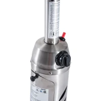 Outsunny Infrared Tabletop Patio Heater Outdoor Propane Butane Gas Stainless - Silver(m-4)