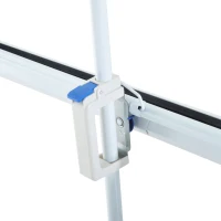 HOMCOM 100" Projection Screen 4:3 Ratio Manual Pull-down Foldable Adjustable(m-8)