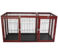 PawHut Pet 54" Dog Crate with Separator(m-11)