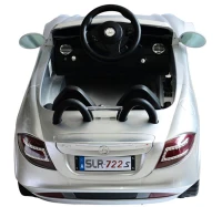 Mercedes-Benz Licensed Ride On Car Electric Benz SLR 722S Remote Control Silver(m-9)