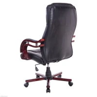HOMCOM Deluxe High Back Executive Office Chair Seat Swivel Ergonomic Computer Desk Office Chair Furniture Black(m-5)