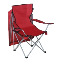Outsunny Folding Camp Chair Outdoor Picnic Portable Armchair Sunshade w/Canopy(m-6)