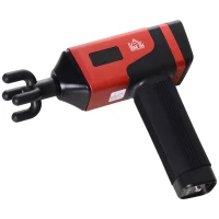 HOMCOM Handheld Massaging Gun Deep Tissue Muscle Massager  Super Quiet (20 Speed and 6 Heads)  with Travel Case(m-11)