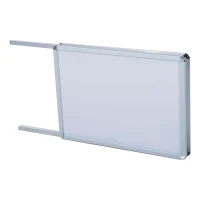 HOMCOM Sidewalk A-Frame Sign Board Free Standing Pavement Sign Display Poster Double Sided Whiteboard Sign Outdoor Shop Memo Board(m-6)