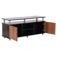 HOMCOM TV Cabinet Universal Entertainment Center Storage(m-7)