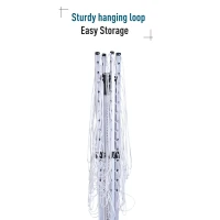 HOMCOM 164ft 15-line Rotary Outdoor Umbrella Drying Rack Aluminum Post(m-7)