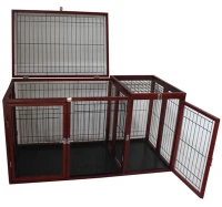 PawHut Pet 54" Dog Crate with Separator(m-8)