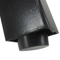 Outsunny 3pcs Outdoor Bistro Set Table and Chair Set Black(m-11)