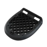 HOMCOM Detachable Scooter Motorcycle Trunk 35L Tour Tail Carrier Lockable Black(m-7)