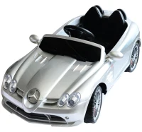 Mercedes-Benz Licensed Ride On Car Electric Benz SLR 722S Remote Control Silver(m-4)
