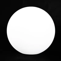 HOMCOM 16" RGB Waterproof Rechargeable Adjustable Color Changing Ball with Remote Control(m-12)